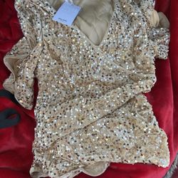 Beautiful Gold- Velvet Blouse