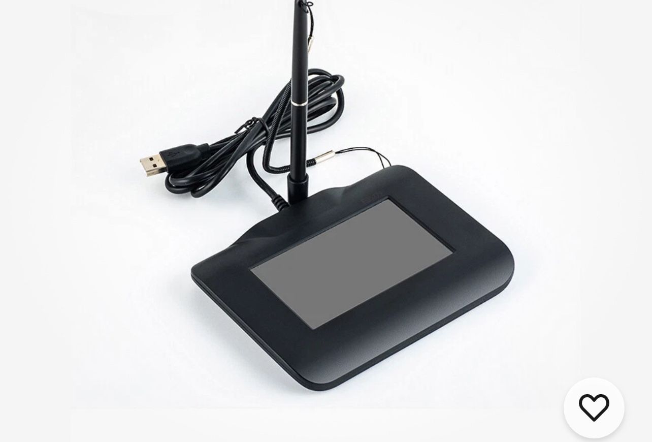 LCD Signature Capture Pad,