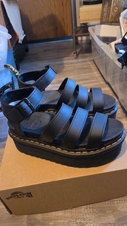 Doc Marten Platform Sandals size 8