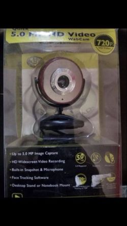 camera para computadora web cam computer new open box