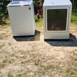 Samsung SMART Washer And Electric DRYER SET 