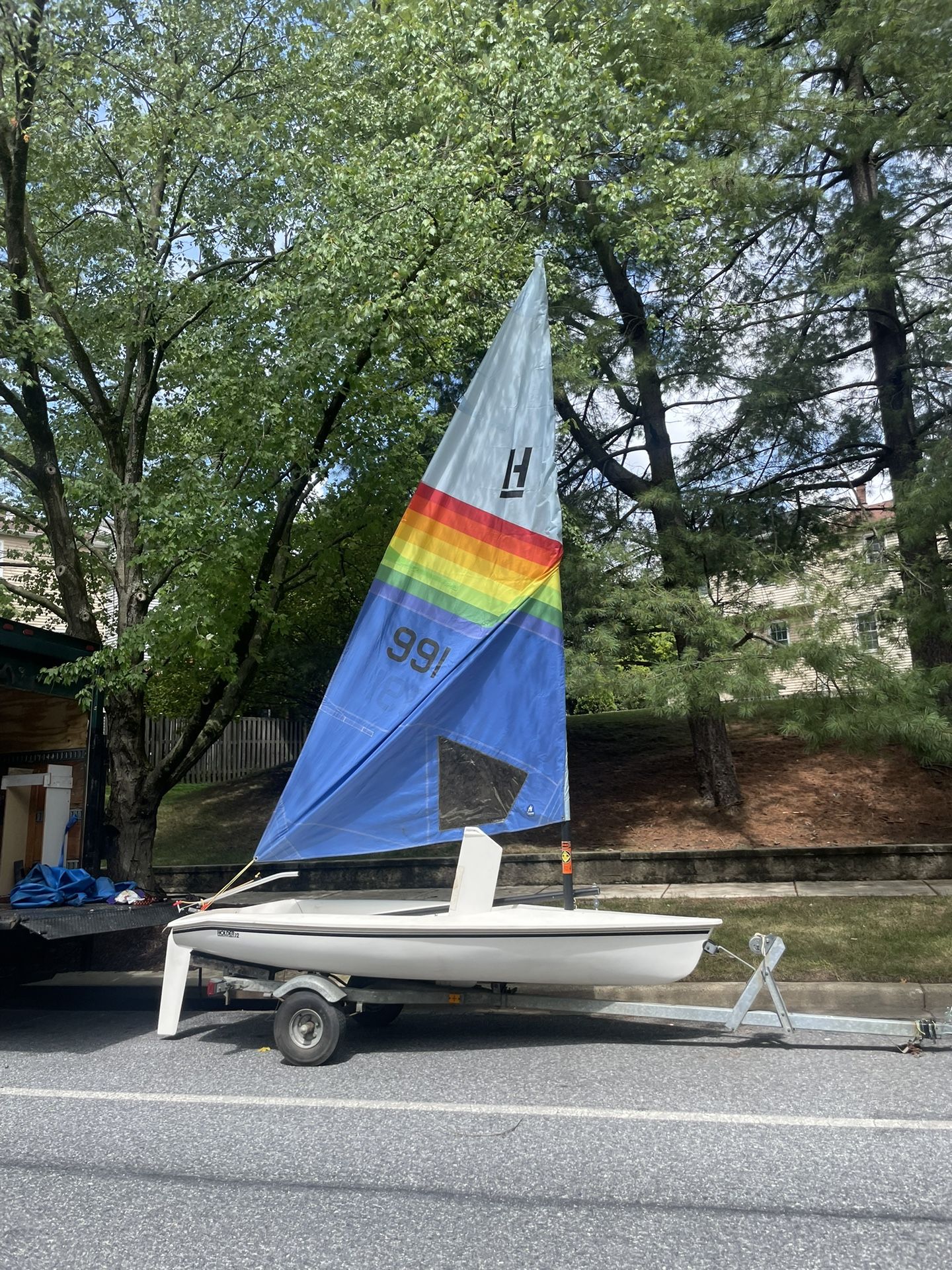1985 Hobie Cat Sea King The holder 12