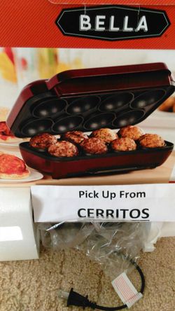 New..Bella meatball maker