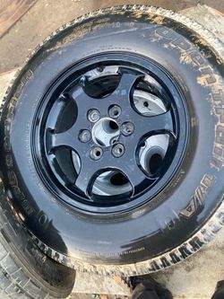 (NEW) TIRE WITH ALOY RIM FIT SILVERADO ECT…