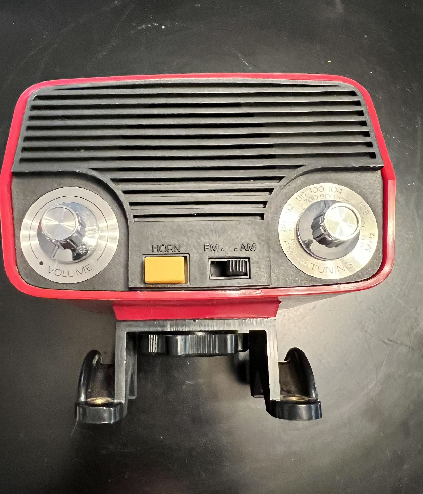 Road Patrol Archer Radio Shack bicycle Am/FM Radio- Horn- Reflector