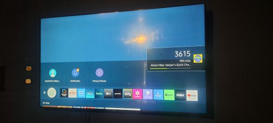 Large Flat-screen Samsung TV