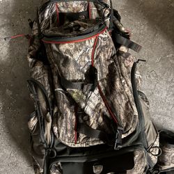 TR Hunting Backpack 3400cu,Waterproof Hunting Pack with Rifle Holder, Internal Frame, Rain Cover, Camo Hunting Daypack for Rifle Bow Gun