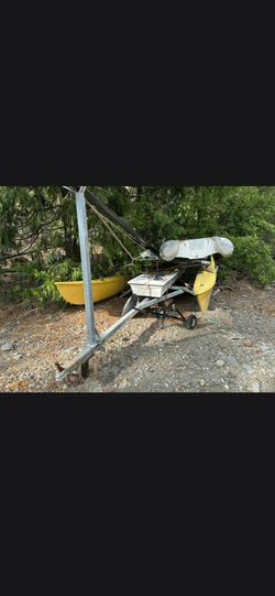 Sail boat (offers) title in hand for trailer to non op