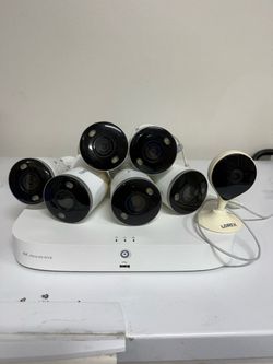 Lorex 4k nvr system with 2TB HDD
