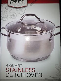 4 quart Stainless Dutch Oven
