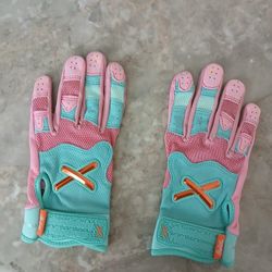 Absolutely Ridiculous Miami Ice Batting Gloves 
