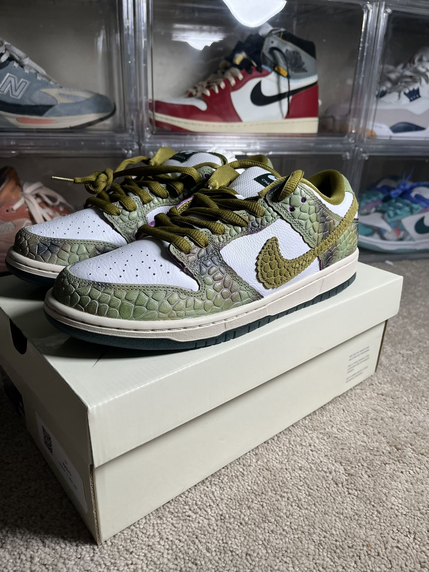 Size 9.5 - Nike Alexis Sablone x Dunk SB Low Chameleon NEW! FAST!