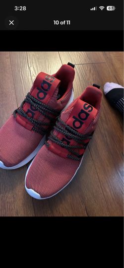 Adidas Red Sneakers 7.5