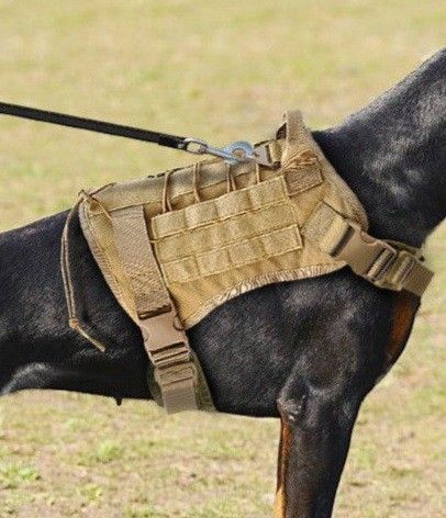 Tactical Dog Harnesses __Various Styles & Colors __ Adjustable Size
