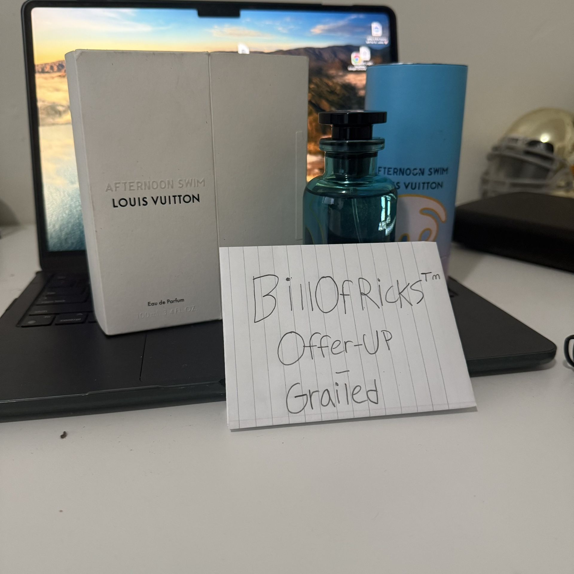 Louis Vuitton Afternoon Swim 3.4fl oz 100 ml Unused Open Box