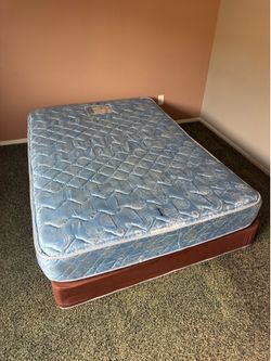Free - Full size mattress and box spring.