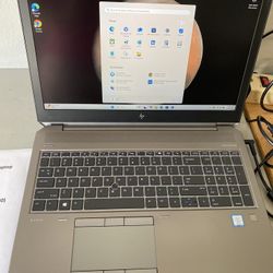 Hp Zbook 15 G6 Workstation Gaming Laptop Core I7 32gb 512gb Ssd  Dual Gpu(nvdia T2000+ Intel Uhd 630) Win 11 Pro/warranty /grade A-