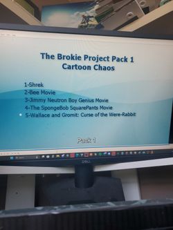 THE BROKIE PROJECT PACK 1 CARTOON CHAOS 5 MOVIES ON 1 DISC