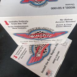 Wingtite Shower Drain