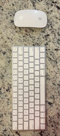 Apple mouse and keyboard