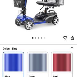 4-wheeled electric scooter