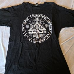 mens obey shirt t-shirt L large