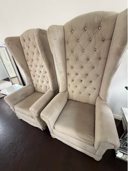 Chinese royal vintage throne chairs