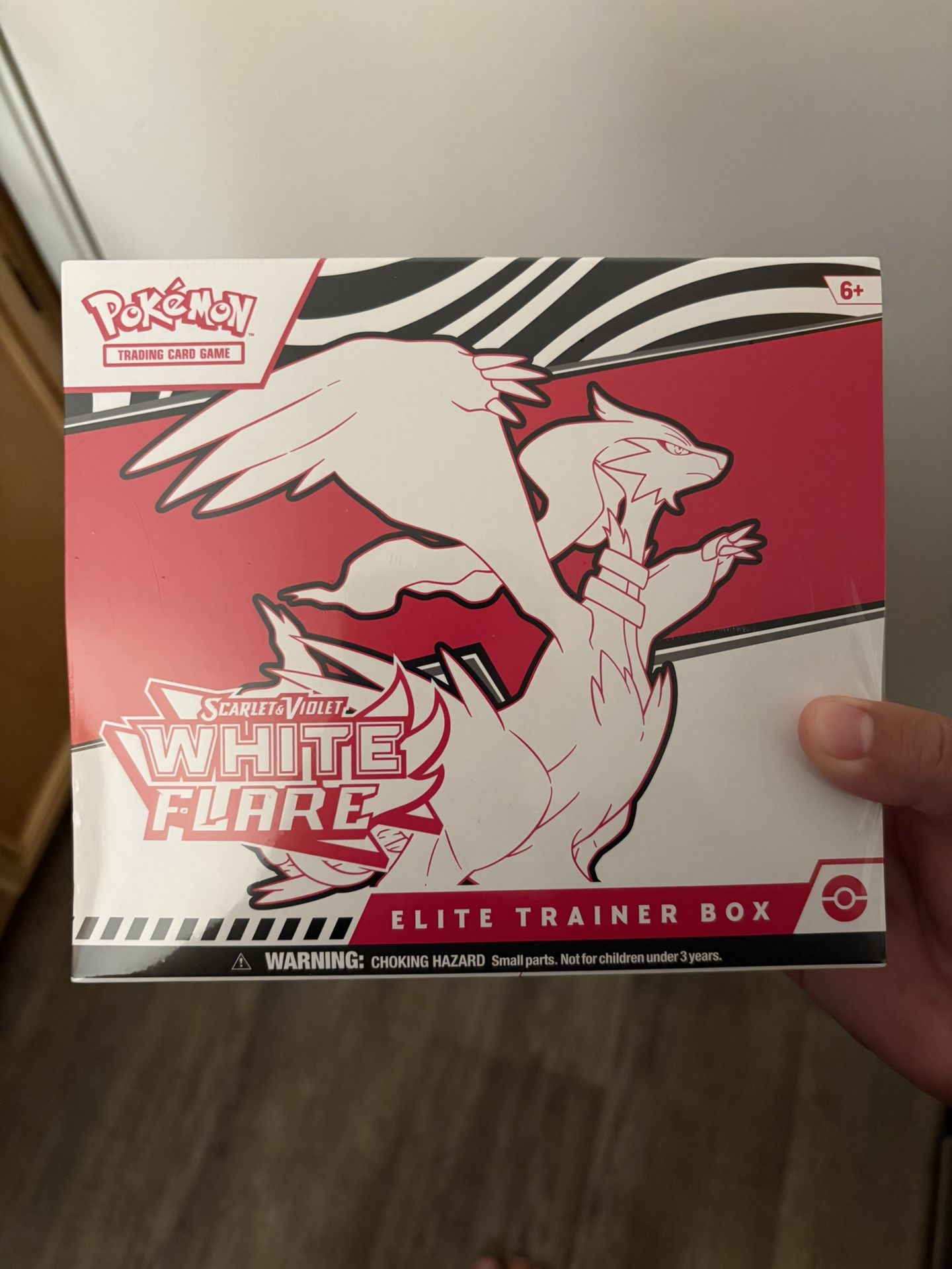 White Flare Elite Trainer Box