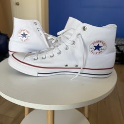 White Size 10 New Converse 