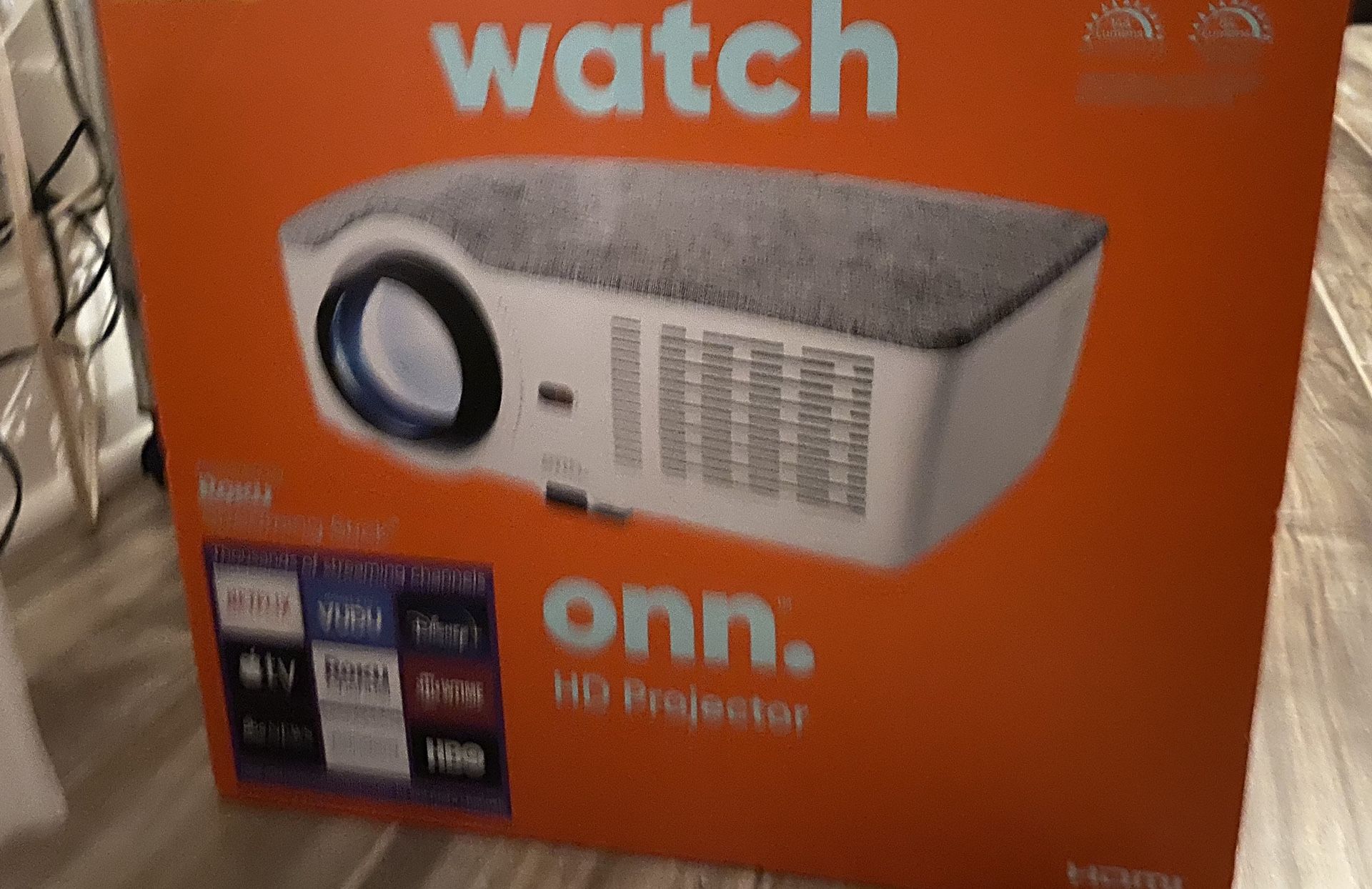 video projector onn.