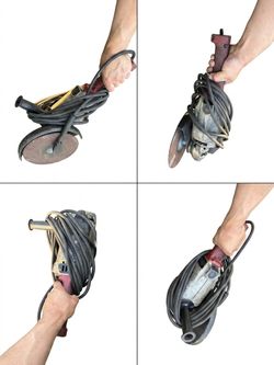 Heavy-Duty Corded Angle Grinder