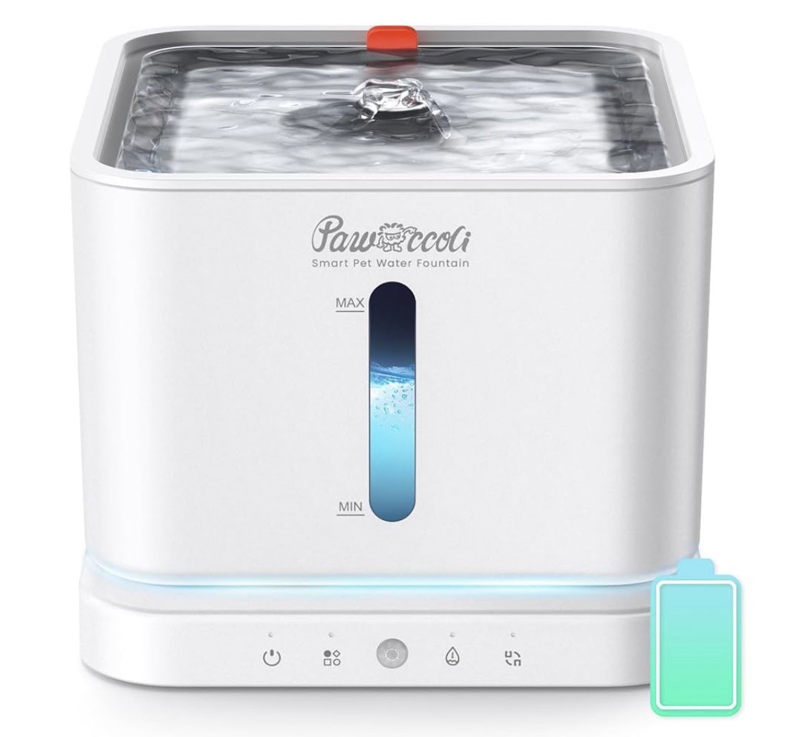 Cordless Pawccoli Pet Fountain(NEW)retail: $44