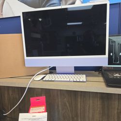 24 Inch IMAC,16Gb RAM,256GB SSD HDD, BLUE