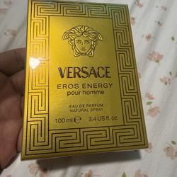 Versace Eros Energy Pour Homme EDP 100ml (3.4 fl oz) – Brand New
