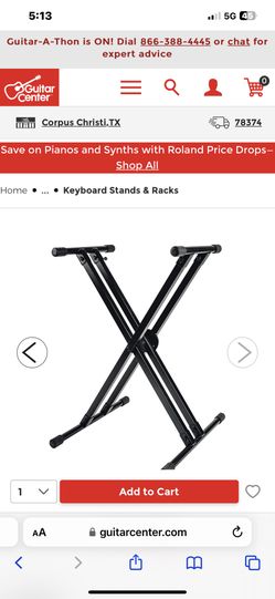 Proline Double Braced Keyboard Stand (NEW IN BOX)