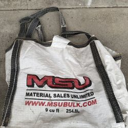 5× Used Bulk Material / Super Sack Bags – 9 cu ft – Heavy Duty