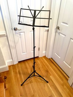 Black Folding Music Stand