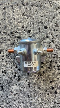 36V solenoid electric golf cart