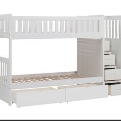 Twin Bunk Bed (mattresses Included)