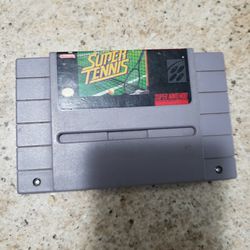 Super Tennis Super Nintendo SNES Game 