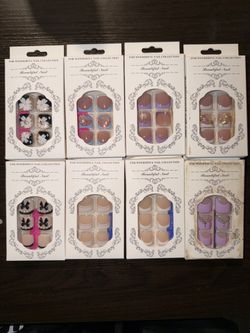 Press on Toe Nails *description