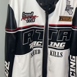 2024 RTA Jonah Racing Jacket White/Black