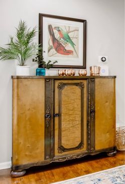 Ornate Wooden Sideboard
