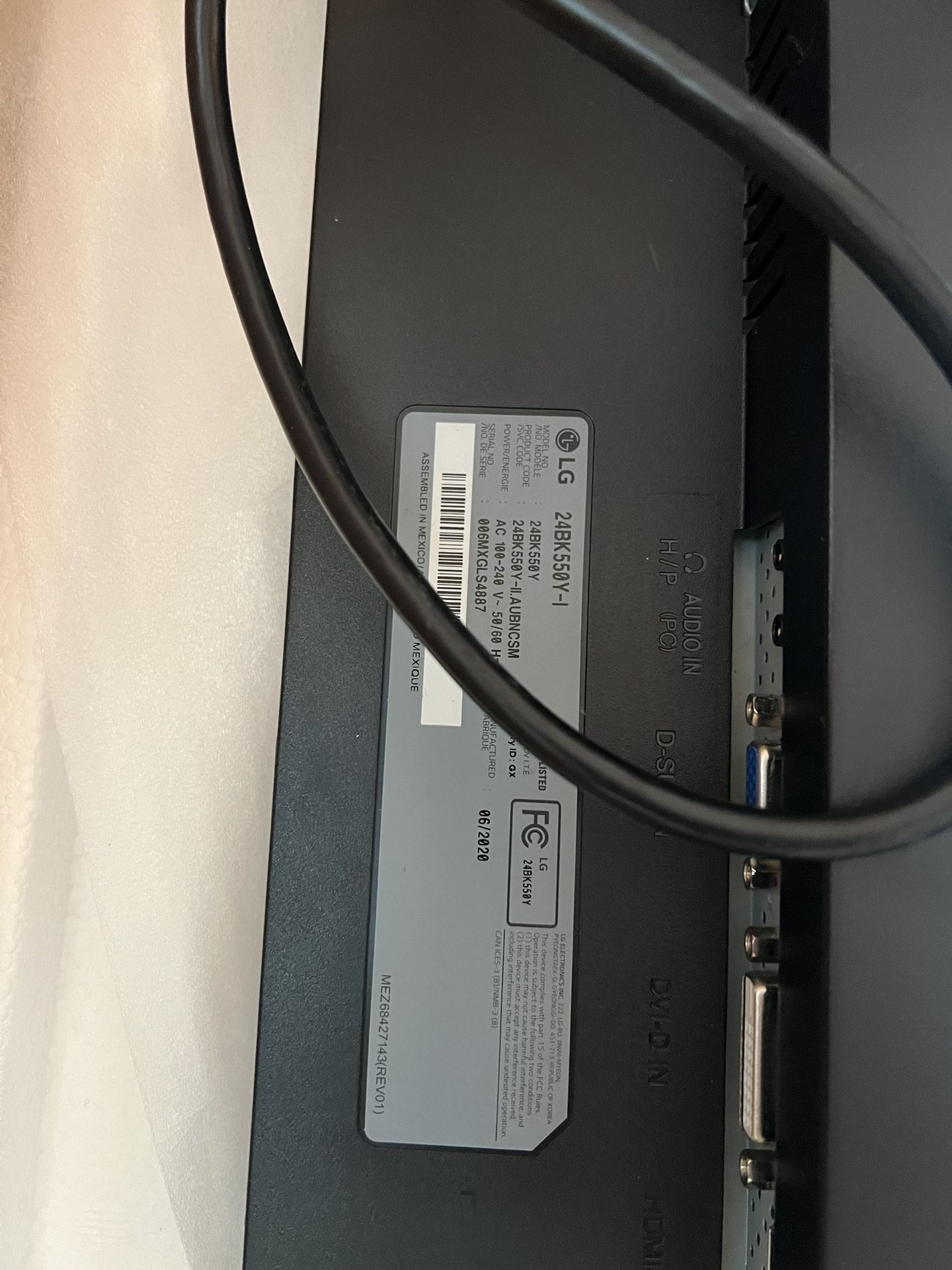 LG Computer Monitor