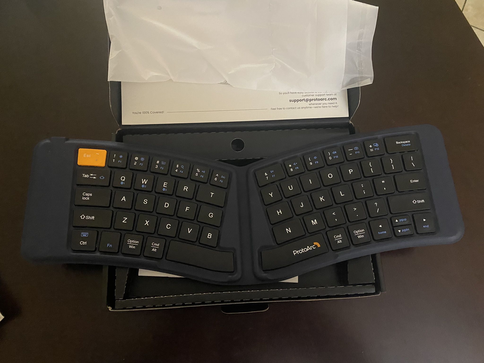 Foldable Wireless Keyboard