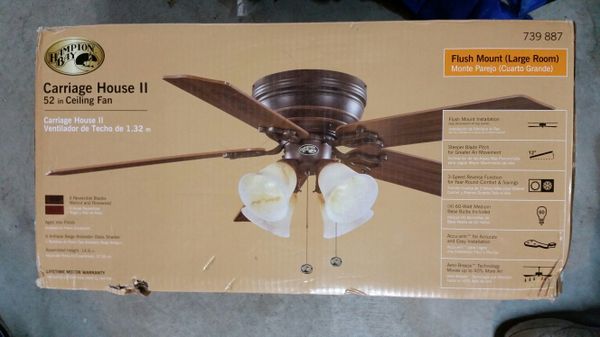 Hampton Bay 52 Ceiling Fan Nib For Sale In Bellevue Wa Offerup