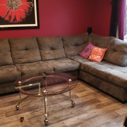 Grey Sectional Couch Sofa - Will Give For Free If You Set up My New Lovesac Sectional! 