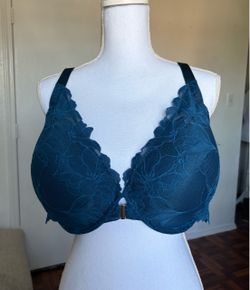 Auden women’s green Lace plunge push-up Bra size 44DD