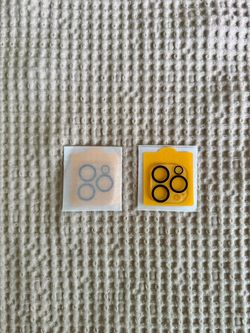 iphone camera cover clear protector (2x), brand new