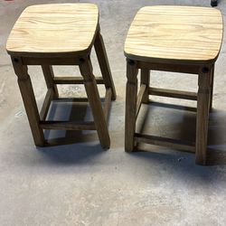 Wood Stools